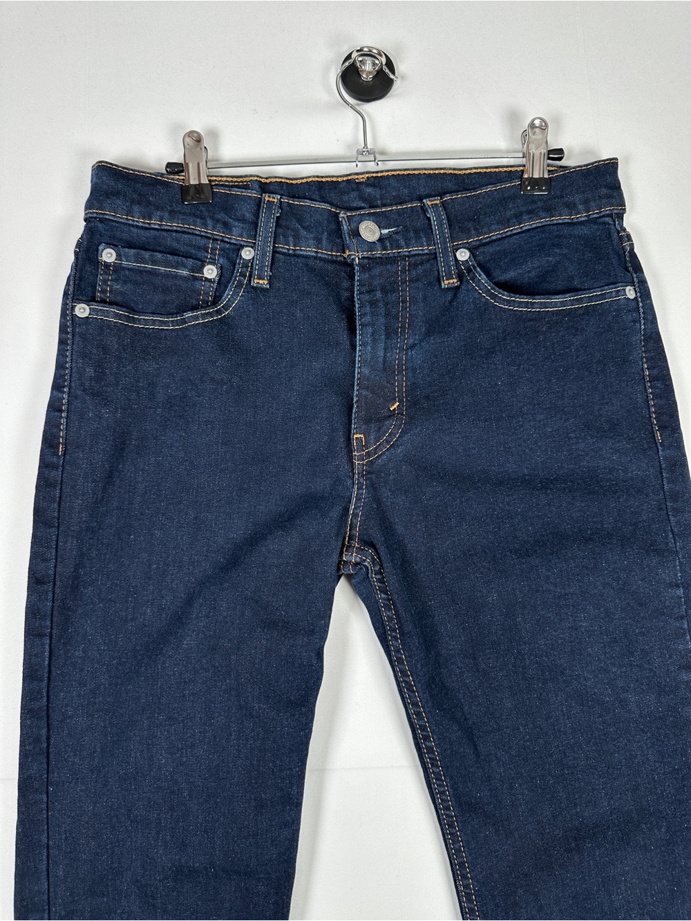 Levi’s 511 Slim Straight Leg Dark Wash Jeans W32 - Picture 3 of 10